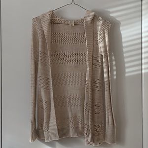 Roxy crocheted hooded cardigan
